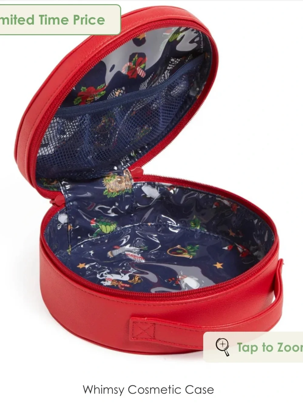 Vera Bradley whimsy cosmetic